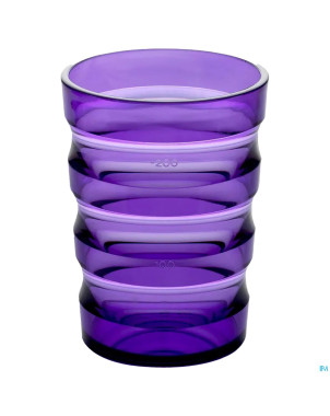 Gobelet rainures 200mlviolet