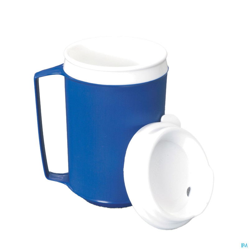 Gobelet thermos alourdi + couvercle 340ml