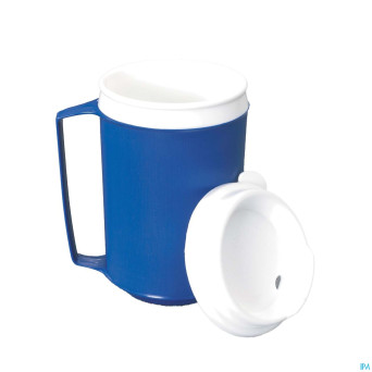 Gobelet thermos alourdi + couvercle 340ml