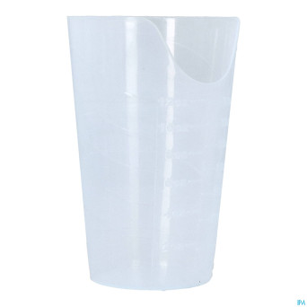 Gobelet transparent decoupele nez 340ml