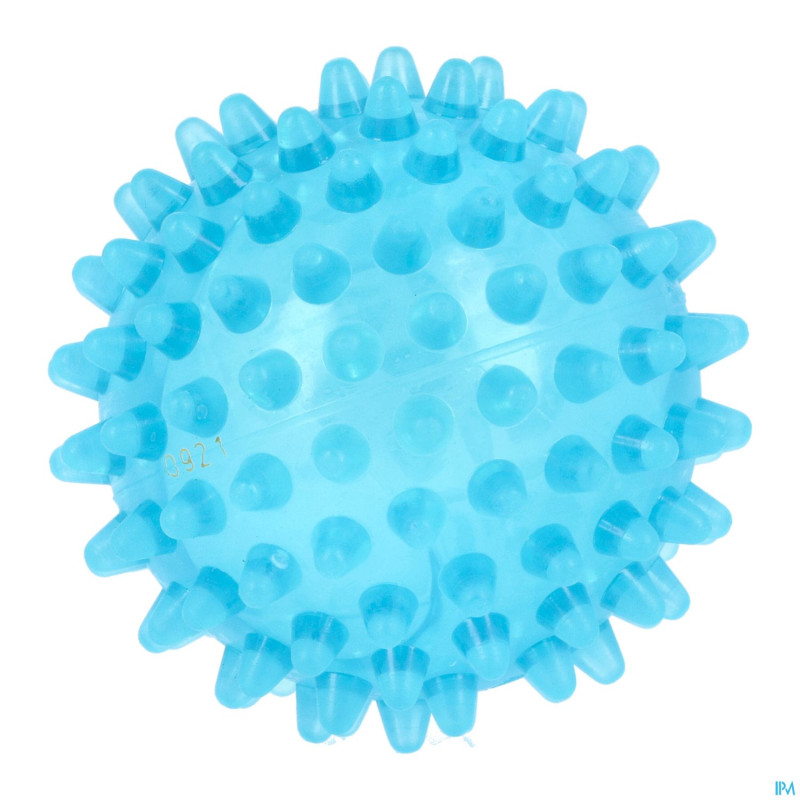 Balle herisson reflexball 6cm bleu