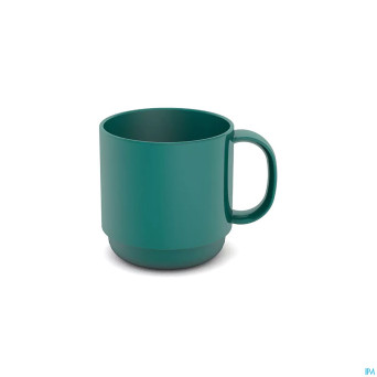 Gobelet 1 anse ornamin henkel 290ml petrol