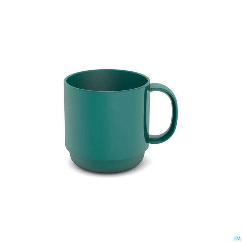 Gobelet 1 anse ornamin henkel 290ml petrol