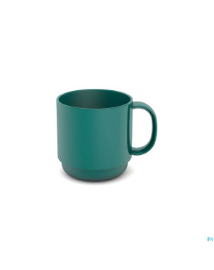 Gobelet 1 anse ornamin henkel 290ml petrol