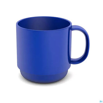 Gobelet 1 anse ornamin henkel 290ml bleu