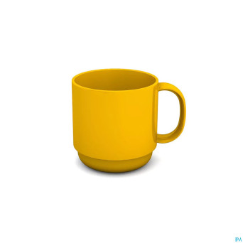 Gobelet 1 anse ornamin henkel 290ml jaune
