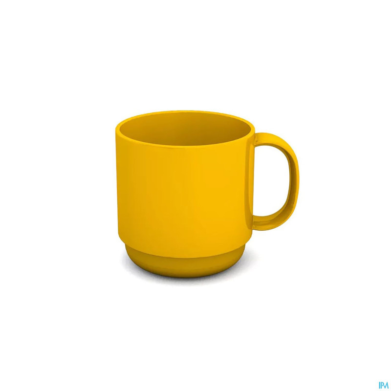 Gobelet 1 anse ornamin henkel 290ml jaune