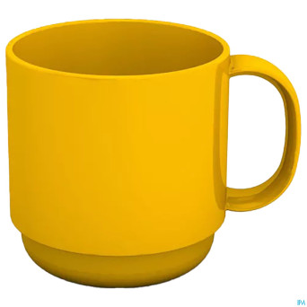 Gobelet 1 anse ornamin henkel 290ml jaune