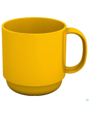 Gobelet 1 anse ornamin henkel 290ml jaune