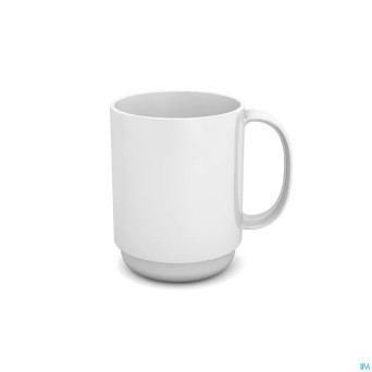 Gobelet 1 anse ornamin henkel 375ml blanc