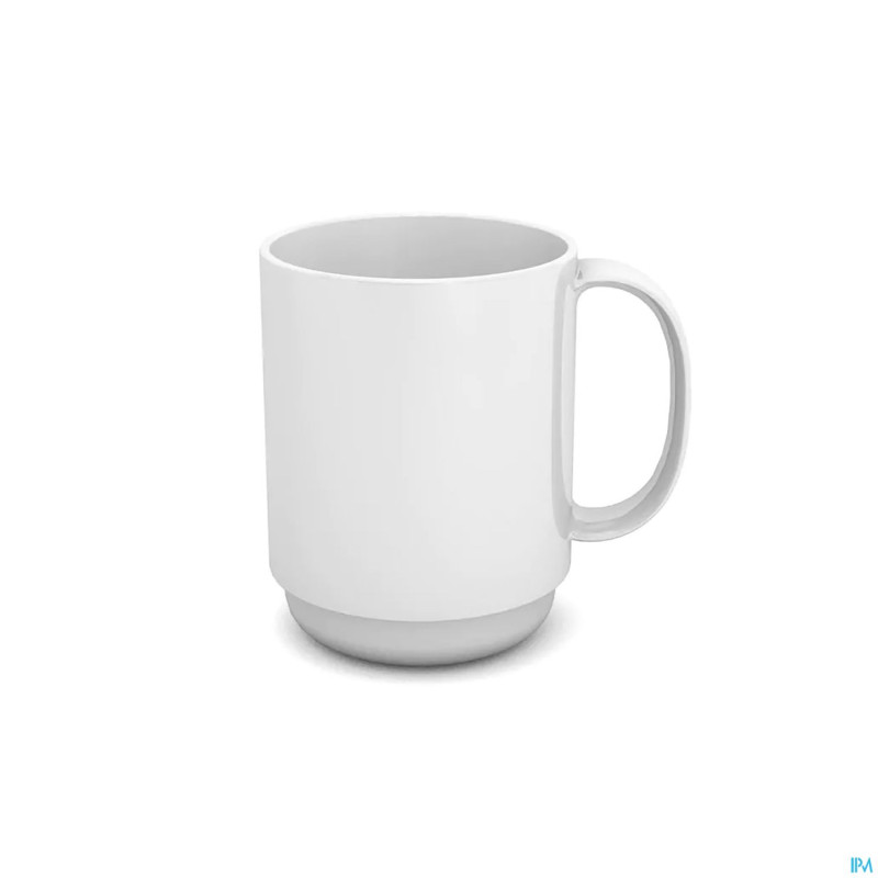 Gobelet 1 anse ornamin henkel 375ml blanc