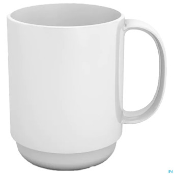 Gobelet 1 anse ornamin henkel 375ml blanc