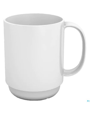 Gobelet 1 anse ornamin henkel 375ml blanc