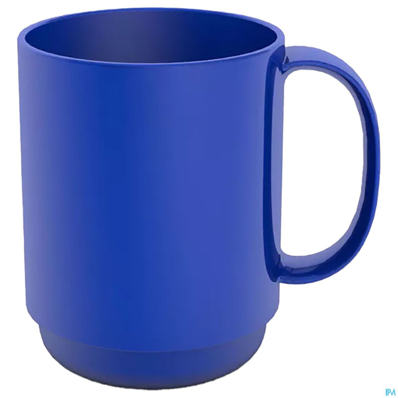 Gobelet 1 anse ornamin henkel 375ml bleu