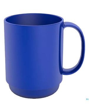 Gobelet 1 anse ornamin henkel 375ml bleu