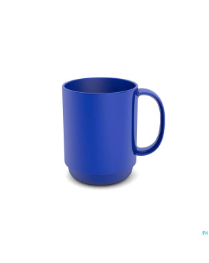 Gobelet 1 anse ornamin henkel 375ml bleu