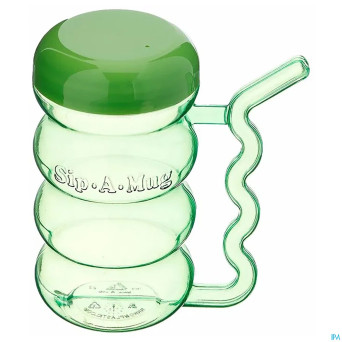 Gobelet enfants+paille dans poignee 384ml