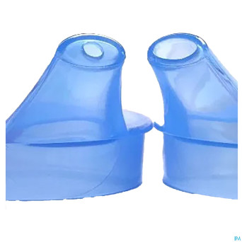 Bec verseur ornamin grande ouverture 13x6mm bleu