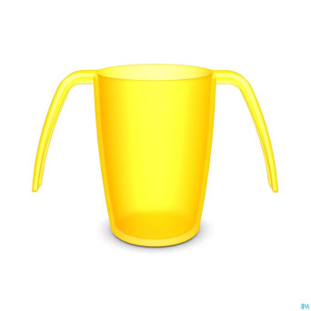 Gobelet 2 anses ornamin ergoplus 250ml jaune
