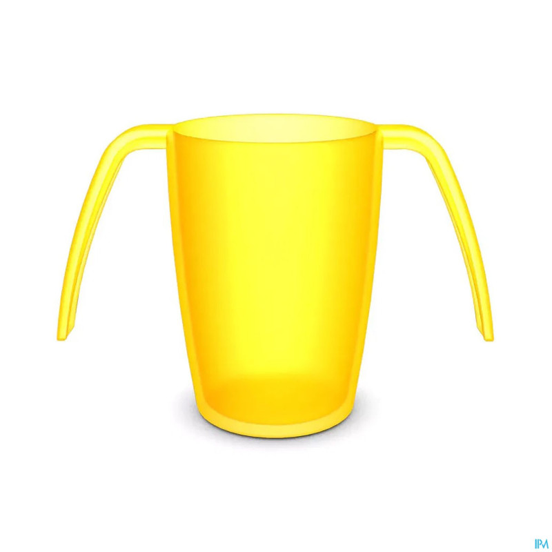 Gobelet 2 anses ornamin ergoplus 250ml jaune