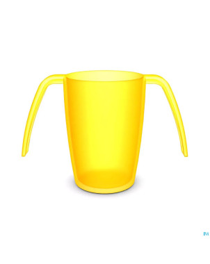 Gobelet 2 anses ornamin ergoplus 250ml jaune