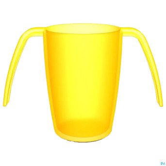 Gobelet 2 anses ornamin ergoplus 250ml jaune