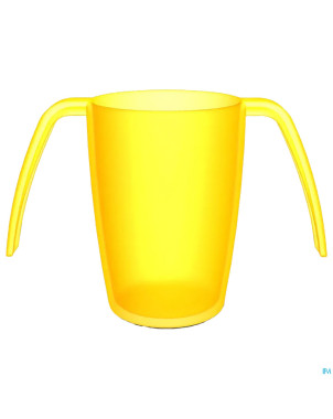Gobelet 2 anses ornamin ergoplus 250ml jaune