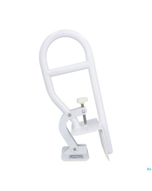 Poigneele bord la baignoire acier