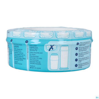 Cassette sachets jetables poubelle hermetique