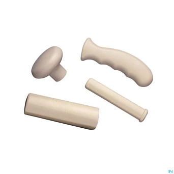 Manche ergo epaissi couverts kings droit 14-19cm