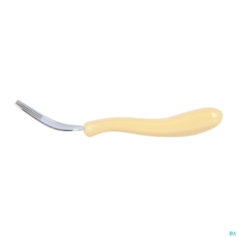 Couverts adaptes caring fourchette ivoir