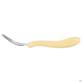 Couverts adaptes caring fourchette ivoir