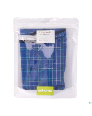 Bavoir carreaux economy m bleu