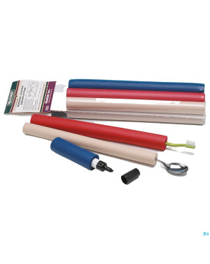 Epaisissement mousse 30cm 3x2p beige rouge bleu