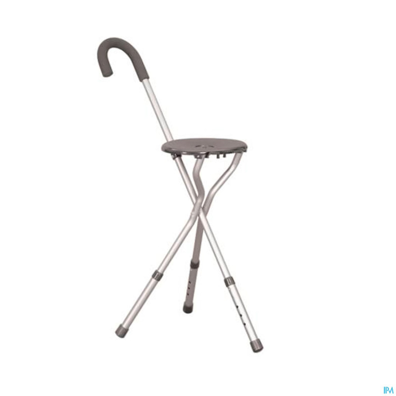 Canne siege aluminium reglable hauteur