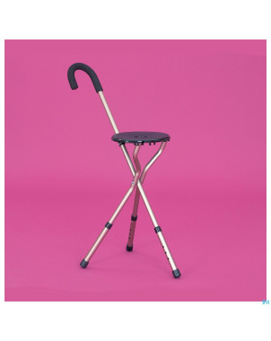 Canne siege aluminium reglable hauteur