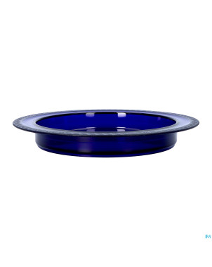 Assiette adaptee medeci 24cm bleu transparent