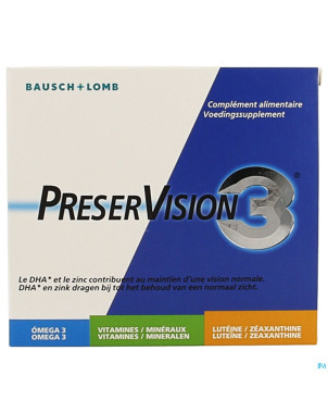 Preservision 3    caps 180