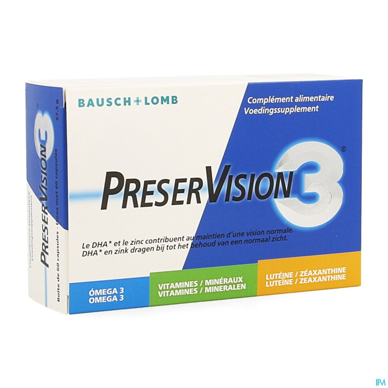 Preservision 3    caps  60