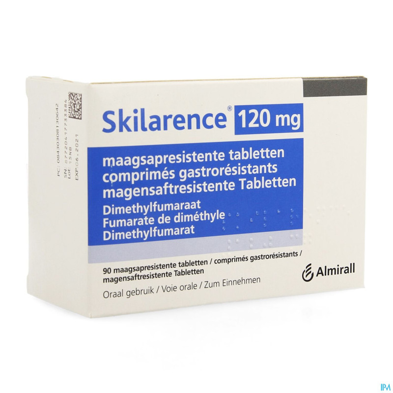 Skilarence 120mg gastro resist comp 90 x 120mg