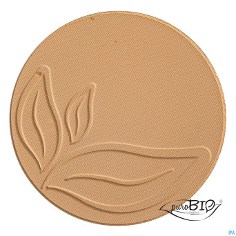 Purobio fond teint compact 03 boite miroir bio  9g