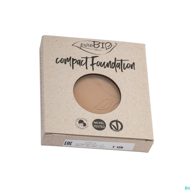 Purobio fond teint compact 04 recharge bio    9g