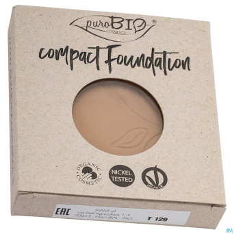 Purobio fond teint compact 04 recharge bio    9g
