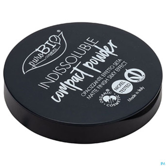 Purobio poudre compacte 01 boite miroir bio    9g