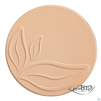 Purobio poudre compacte 01 boite miroir bio    9g
