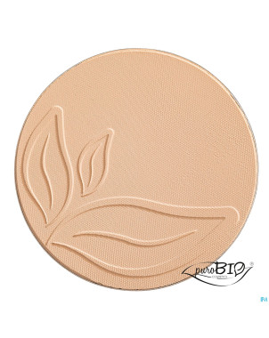 Purobio poudre compacte 01 boite miroir bio    9g