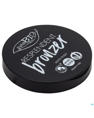 Purobio bronzer mat 01 contour.boite miroir bio 9g