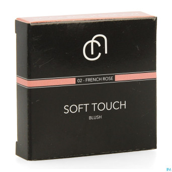 Les couleurs de noir soft touch blush02french rose