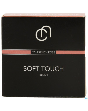 Les couleurs de noir soft touch blush02french rose