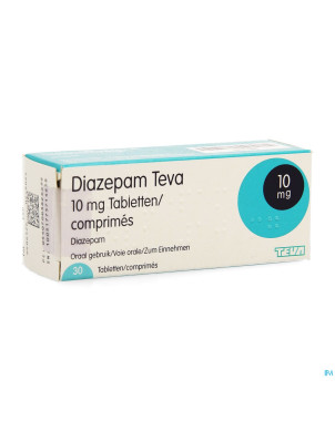Diazepam teva comp 30 x 10mg